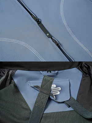 Unisex Snowboard Jacket Teflon Freeride Ski Shell - LITAN