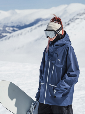 Men's Snowboard Jacket 3L Alpine Insulated Ski Jacket - NANEND