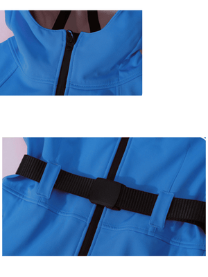 Women's One Piece Snowsuit Slim Ski Jumpsuit - Doorek