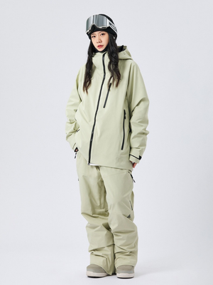 Women's Snowboard Jacket Summit Edge 3L Ski Jacket - NANEND