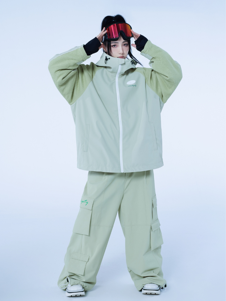 Dámská snowboardová bunda Mint Green Insulated Ski Jacket - RenChill