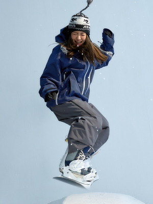 Women's Snowboard Pant Classic 3L Fleece Snow Pants - NANEND