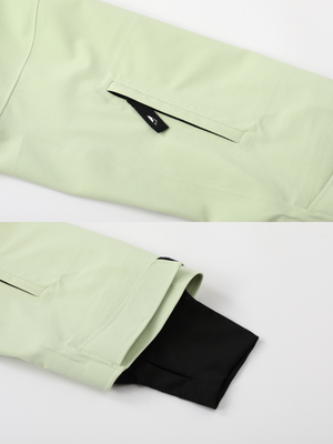 Men's Snowboard Jacket Popping 3L Shell Ski Jacket - Drysnow