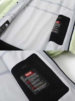 Men's Snowboard Jacket Popping 3L Shell Ski Jacket - Drysnow