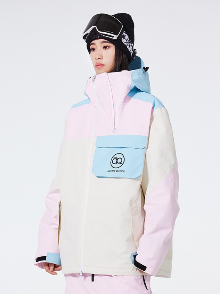 Damen-Outdoor-Schneejacke mit Isolierung - ARCTIC QUEEN
