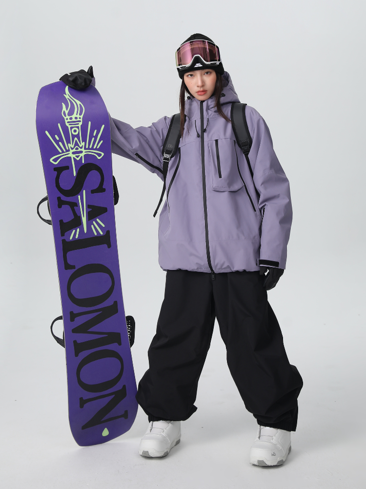 Damen-Snowboardjacke Sleek 3L Park Snow Jacket -Searipe
