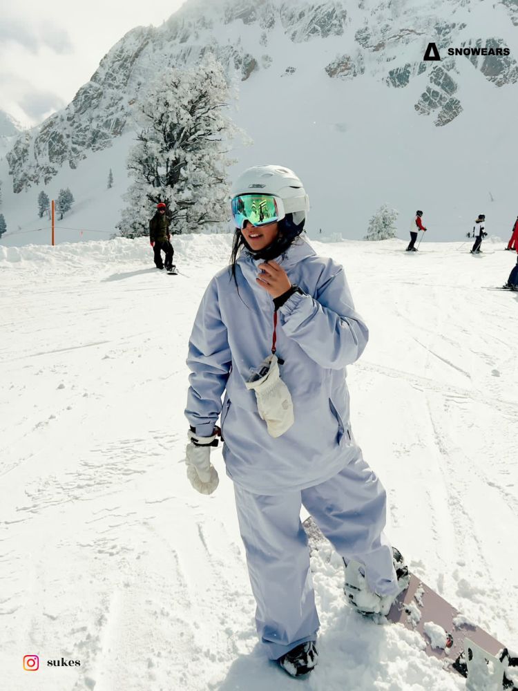 Damen-Snowboardanzüge 3L Fresh Alpine Snow Suits - NANDN