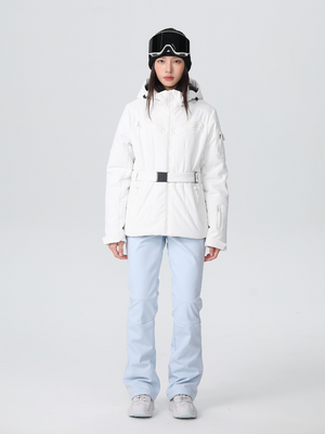 Women's Snowboard Jacket Chic Insulated Ski Jacket - Searipe
