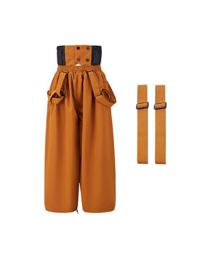 Kids Snoboard Pants & Bibs 3M Thinsulate Adjustable Suspenders Snow Pants - Doorek