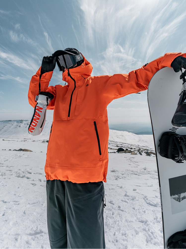 Dámská snowboardová bunda 3L Shield Lite Half-Zip Shell Snow Jacket - NANDN