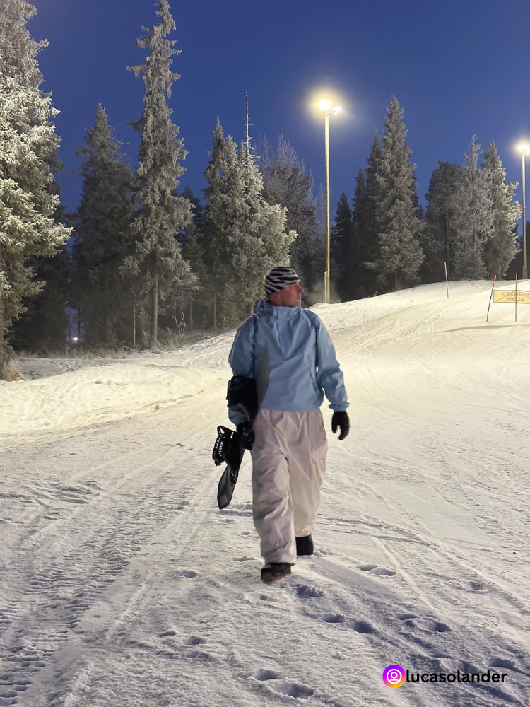 Unisex sněhové kalhoty Gateway volné cargo kalhoty - LITAN