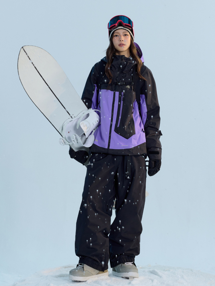 Dámská snowboardová bunda Grid 3L RECCO® Insulated Snow Jacket - NANEND