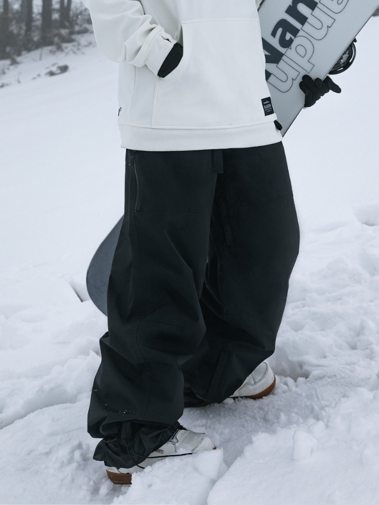 Herren-Snowboardhose ReflectRide Loose Fit - NANDN