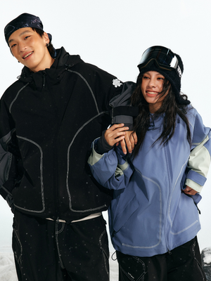 Unisex Snowboard Jacket Teflon Freeride Ski Shell - LITAN