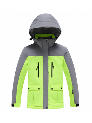Kids Snow Jacket Bold Colorblock Ski Jacket - ARCTIC QUEEN