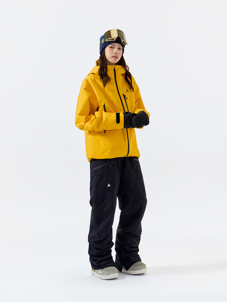 Pánské snowboardové kalhoty 3L Primaloft RECCO® Ski Pants - NANEND