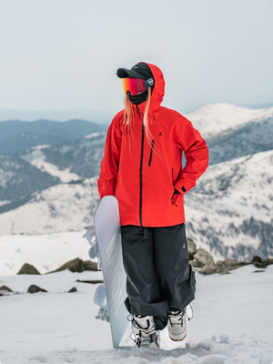Women's Snowboard Jacket Summit Edge 3L Ski Jacket - NANEND