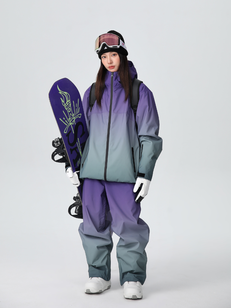 Sady bund a kalhot pro ženy 3L Gradient Snow Suit - Searipe