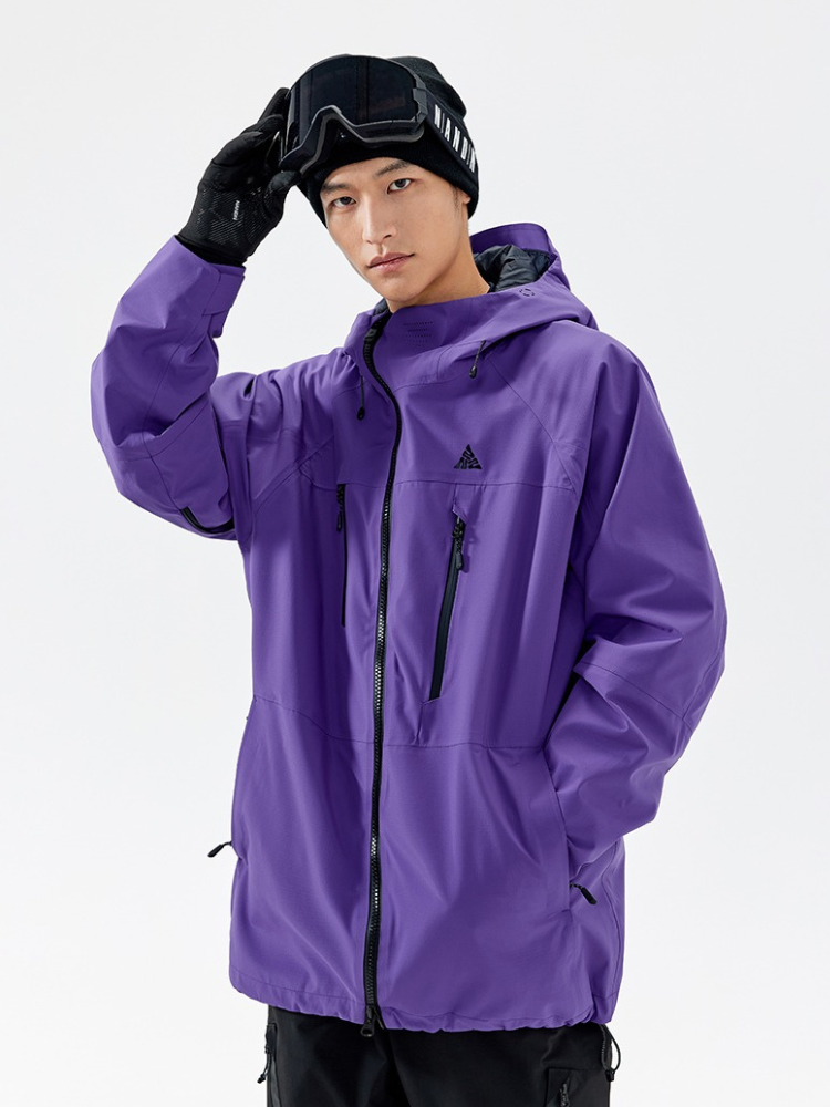 Herren-Snowboardjacke Pro 3L Mountain Snow Jacket - NANEND