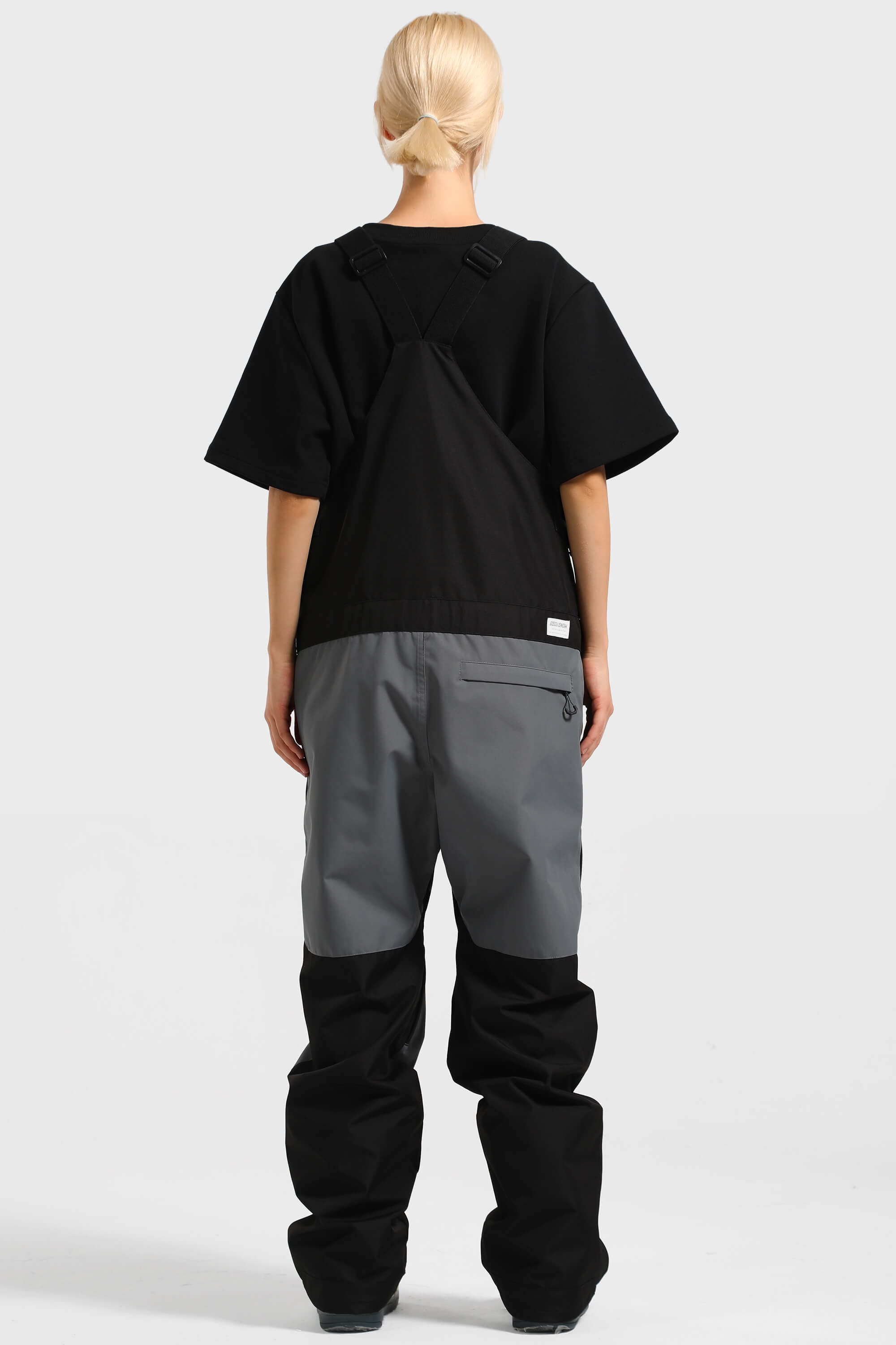 Dámské lehké voděodolné sněhové overaly v barvách Lavender a Black - Gsou Snow