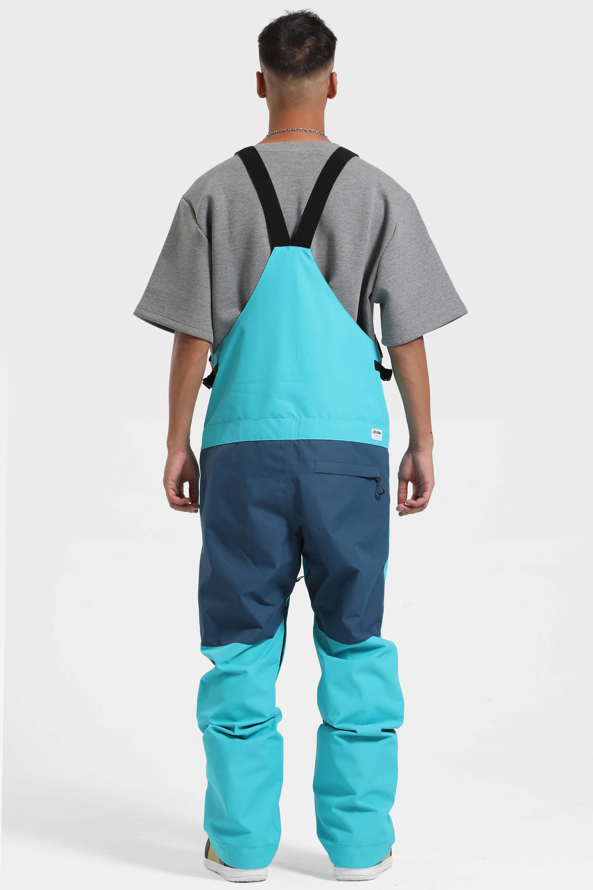 Pánské fuchsie a kaprové lehké voděodolné sněhové kalhoty - Gsou Snow