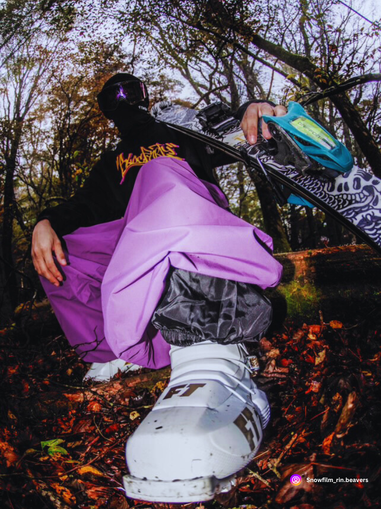 Women's Snowboard Pants Super Baggy Snow Pants - Doorek