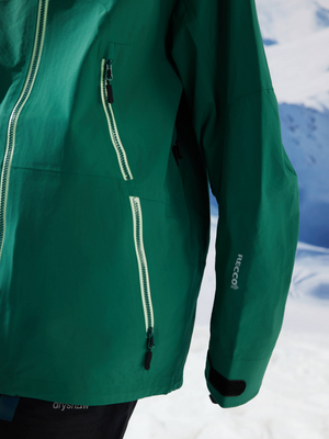 Men's Snowboard Jacket 3L Blizzard Ski Shell Jacket - Drysnow