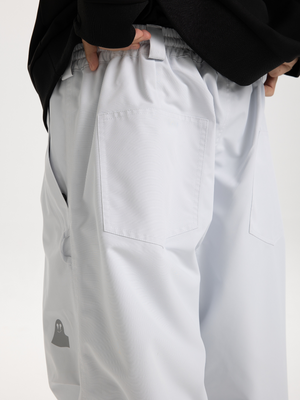 Men's Ski Pant Wrinkle Baggy Snow Pants - POMT
