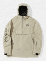 Damska wierzchnia kurtka typu pullover - NANDN