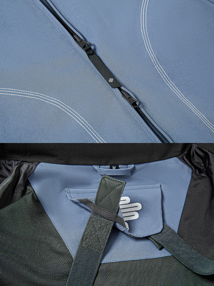 Unisex Snowboard Jacket Teflon Freeride Ski Shell - LITAN