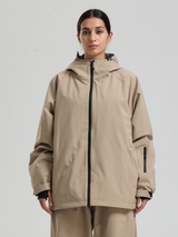 Baggy-Snowboardjacke für Damen, elegante Oversized-Snowboardjacke – Gsou Snow 