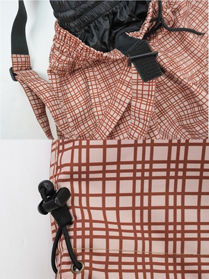 Unisex Snowboard Pant Checkered Snow Pants - Molocoster