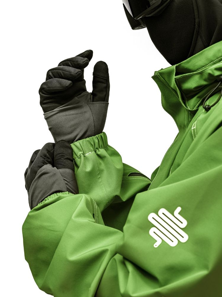 Unisex Snowboard Hoodie Gateway Shell Pullover Jacket - LITAN