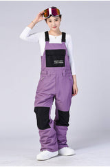 Women's  Rover Outdoor Snowboard Bibs - ARCTIC QUEEN