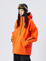 Dámská snowboardová bunda 3L Shield Lite Half-Zip Shell Snow Jacket - NANDN