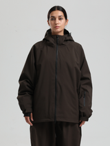 Baggy-Snowboardjacke für Damen, elegante Oversized-Snowboardjacke – Gsou Snow 