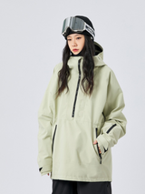 Dámská snowboardová bunda 3L Shield Lite Half-Zip Shell Snow Jacket - NANDN