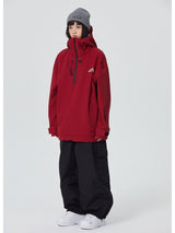 Pánská snowboardová mikina Basic Chic s polovičním zipem - Searipe