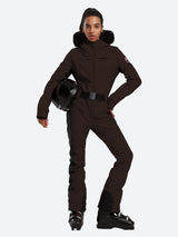 Slim-Fit-Skianzüge aus Kunstpelz für Damen – Gsou Snow