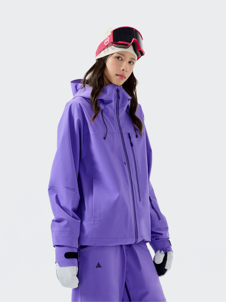 Women's  Snow Jacket Arc 3L RECCO® Shell Snowboard Jacket -  NANEND