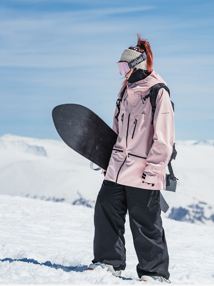 Men's Snowboard Jacket 3L Alpine Insulated Ski Jacket - NANEND