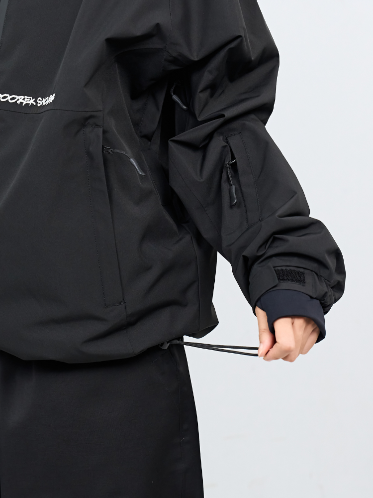 Women's 3L Baggy Snowboard Jacket Realm Down Ski Jacket - Doorek