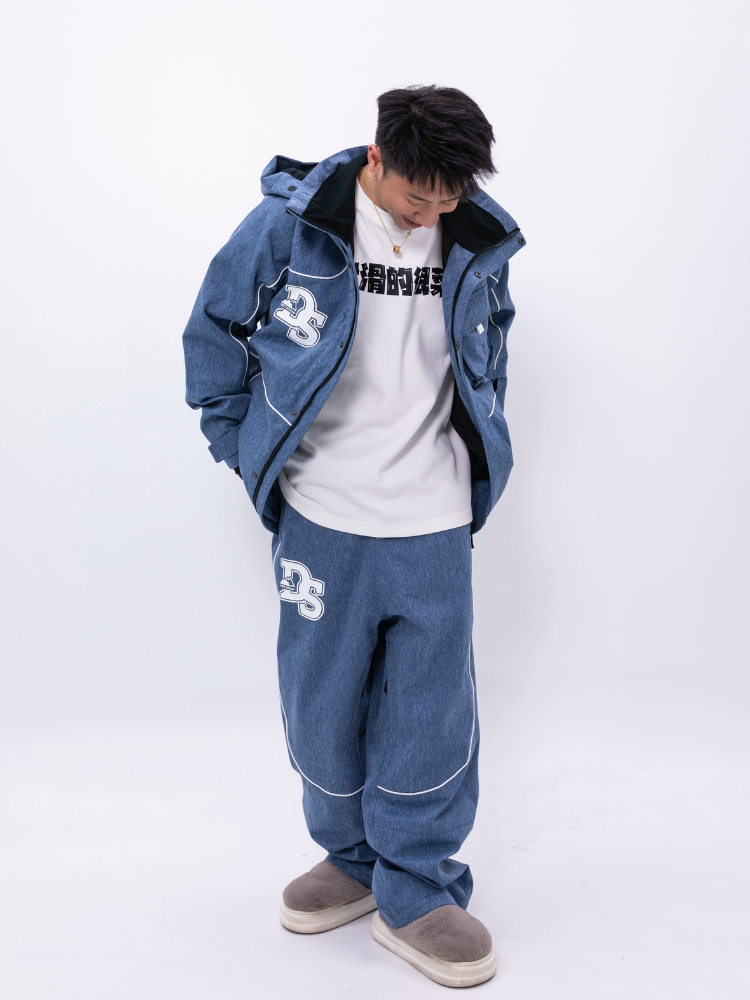 Męska kurtka narciarska Retro 3L Thermal - Drysnow