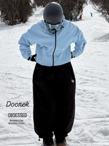 Veste de snowboard ample 3L pour femme Realm Down Ski Jacket - Doorek 