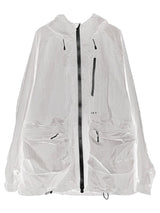 Męska luźna kurtka śniegowa CleanF z teksturą - POMT