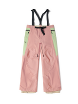 Men's Snowboard Pant Coral Pink Cargo Snow Pants - LITAN