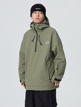 Pánská snowboardová mikina Basic Chic s polovičním zipem - Searipe