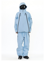 Unisex třírozměrné baggy snowboardové kalhoty - Molocoster