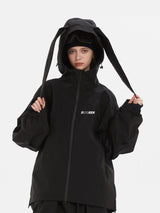 Dámská baggy snowboardová bunda GlideFlow Galactic Shell - Doorek