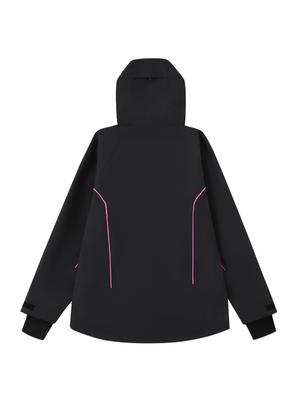 Women's Snowboard Jacket Retro 3L Thermal Snow Jacket - Drysnow
